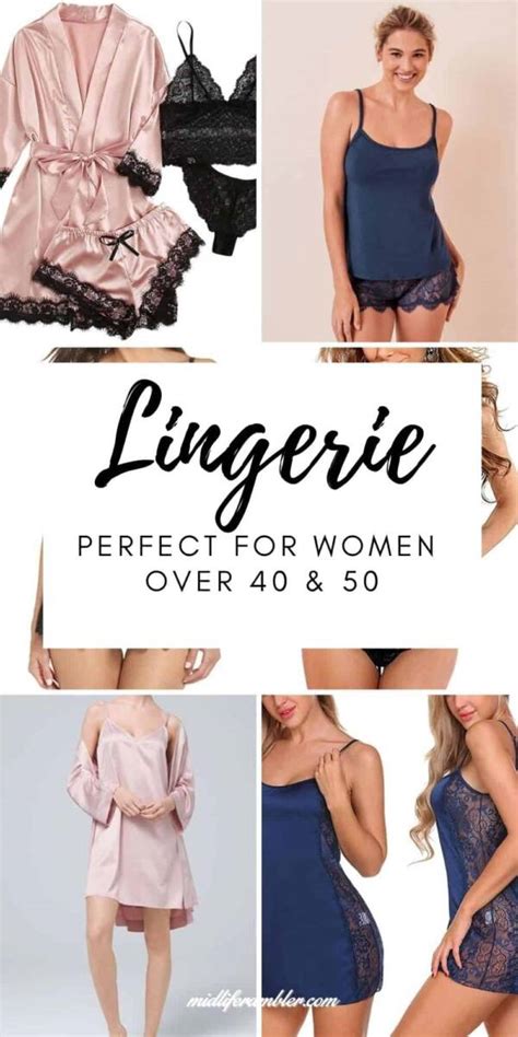 13 Pieces of Lingerie for Older Women Guaranteed to Boost Your。